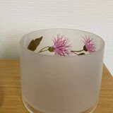 “Thistle” crystal box signed Bourdon