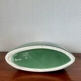 Green designer ceramic vase