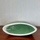 Green designer ceramic vase