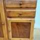 Mado all-wood sideboard, asymmetrical doors