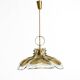 Beautiful 1960s J.T. Kalmar Franken heavy Murano glass floral ceiling lamp