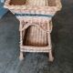 1900 yresse wicker worker serving table