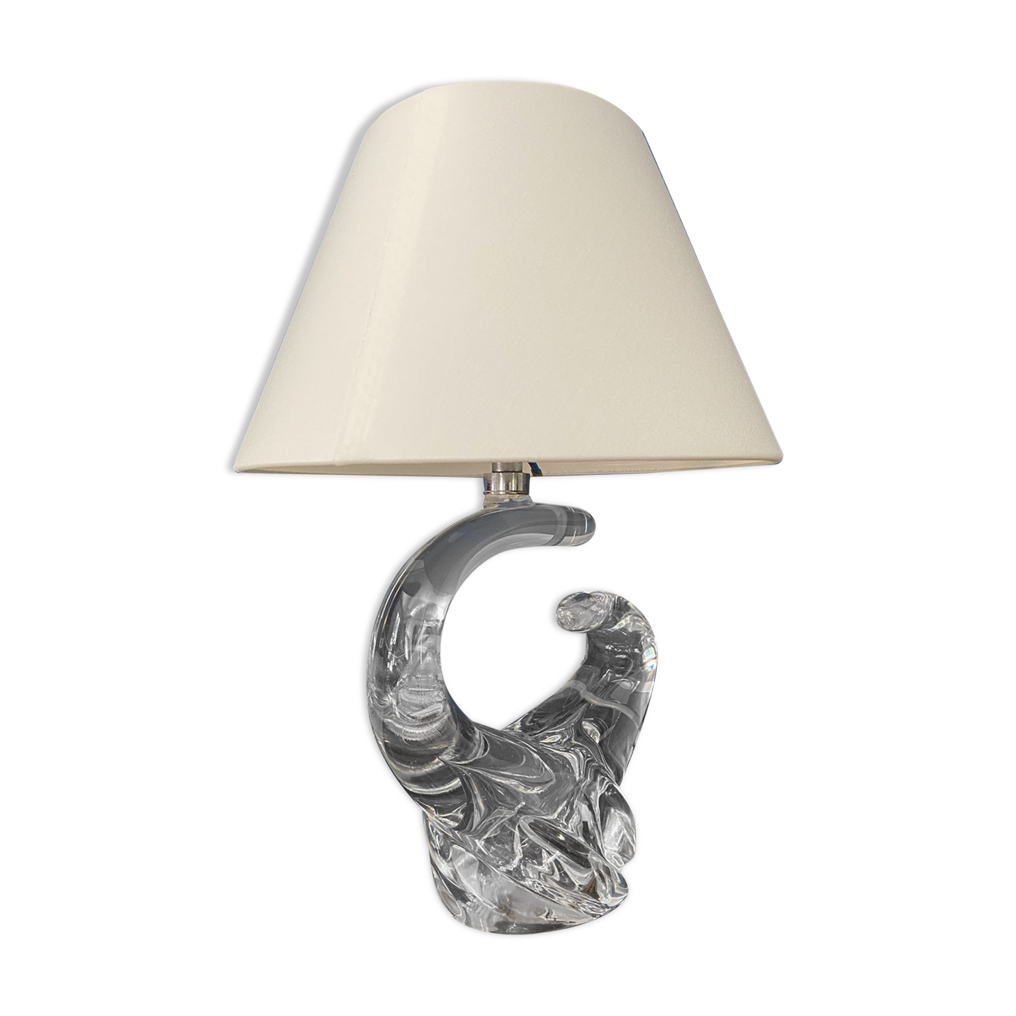 CRYSTAL FOOT TABLE LAMP
