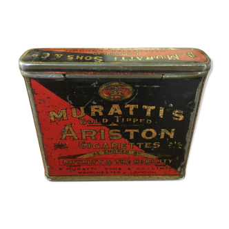 Muratti's Ariston cigarette case