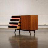 Buffet JIROUTEK tiroirs roses