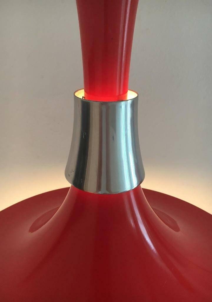 Vintage Danish suspension by Bent Nordsted for Lyskaer, 1970s.