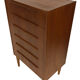 Convenient dresser vintage danish design teak