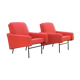 Pair of armchairs "G10" by Pierre Guariche edition Airborne Kvadrat