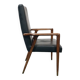 Vintage teak armchair by Josef Hillerband for Wilkhahn 1960s