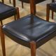 Ensemble de 6 chaises scandinaves en teck par Niels Otto Moller Danemark 1960’s