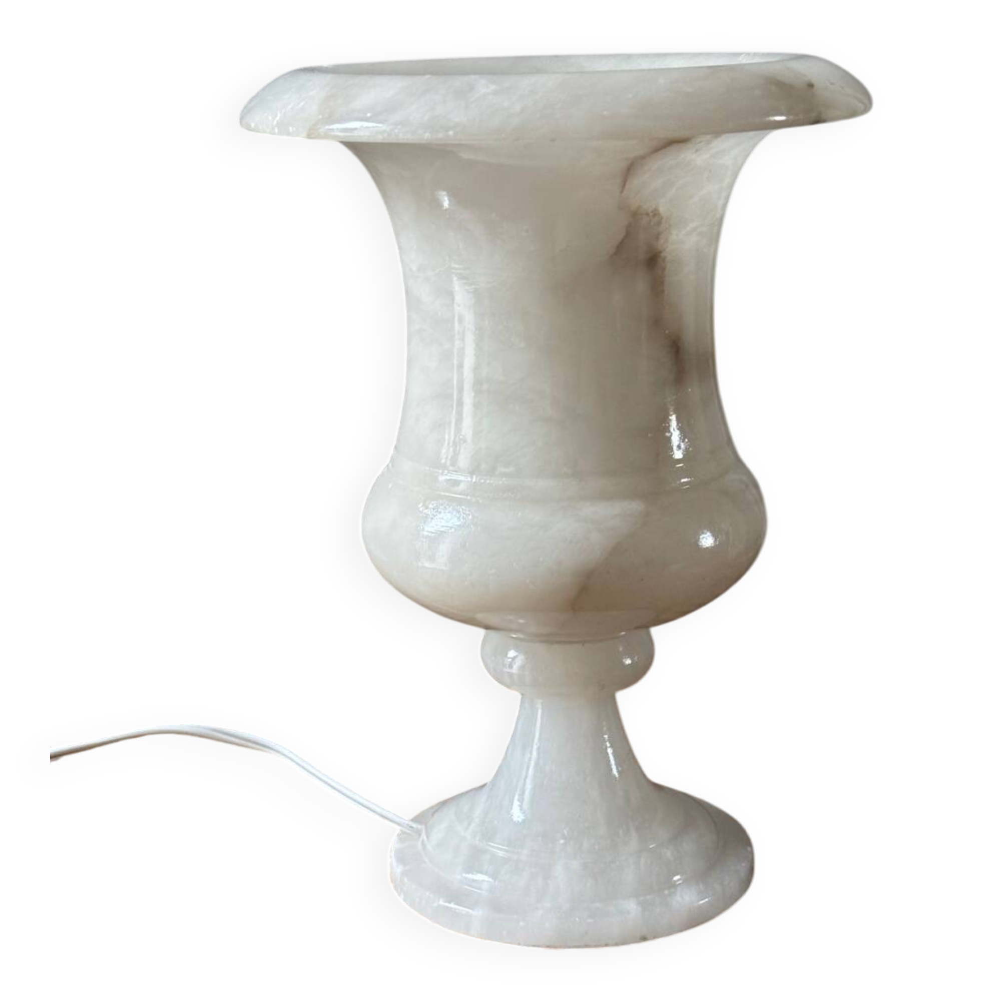 Lampe Médicis en albâtre