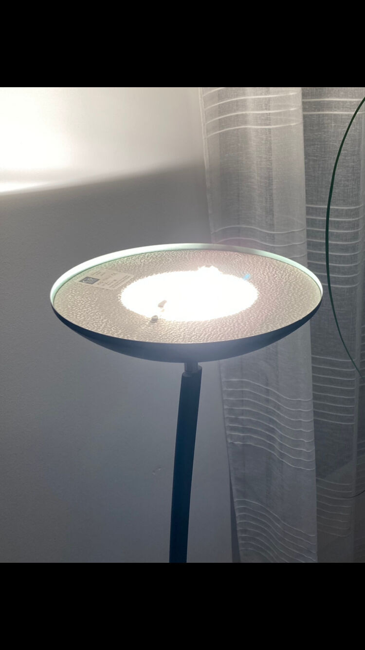 Floor lamp goupil creation made in france making halogen and e-reader (available)