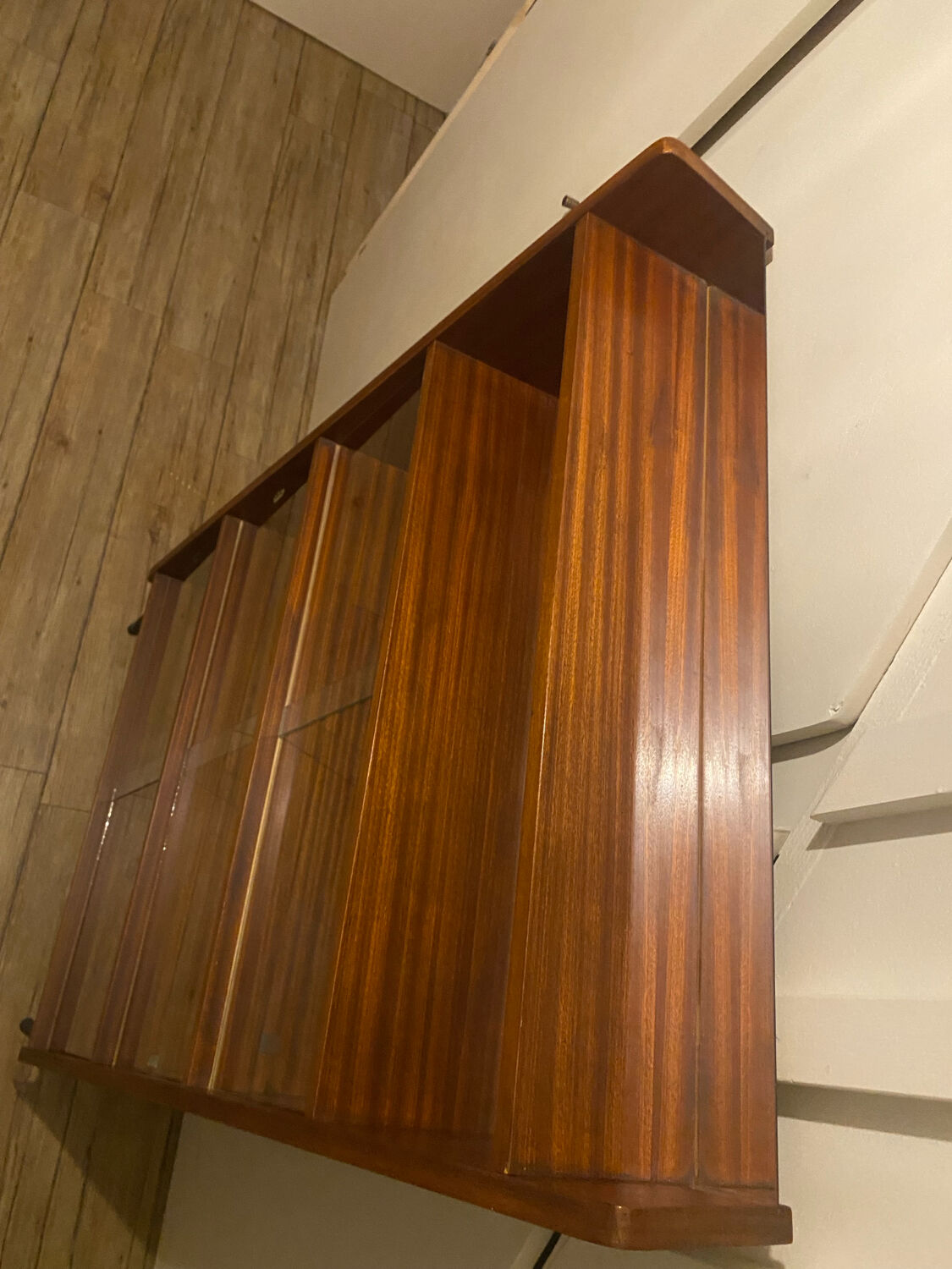 Vintage "Alta" library by Fonteneau, designed by Pierre Guariche.