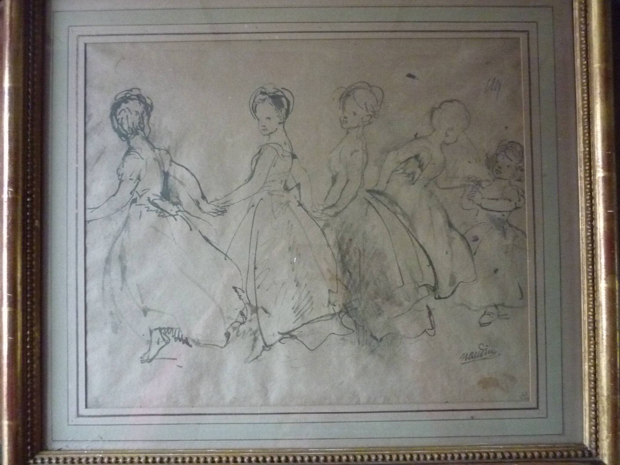 Dance, Lithograph numbered 29/240 after NAUDIN