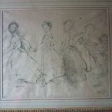 Dance, Lithograph numbered 29/240 after NAUDIN