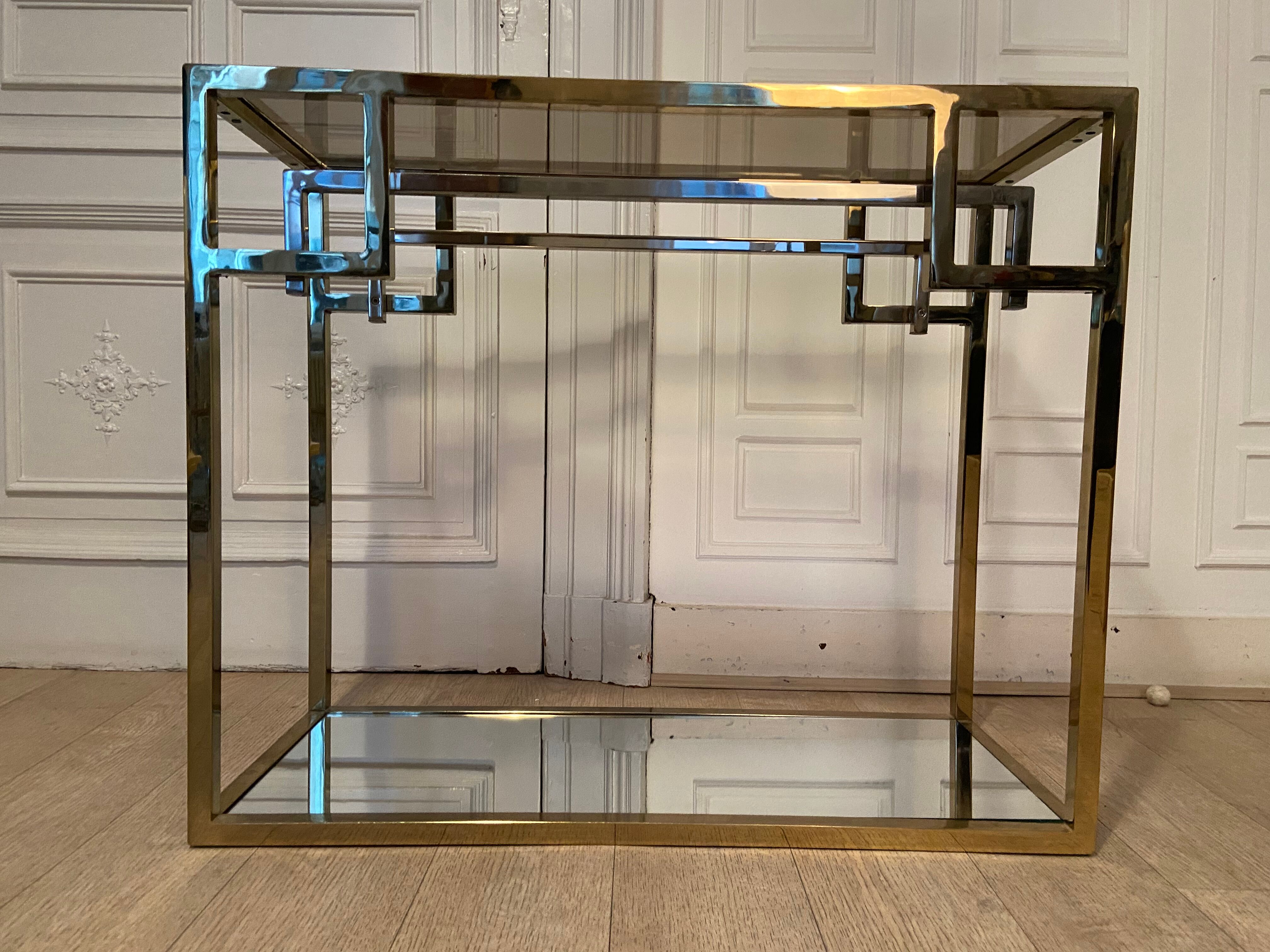 Console Belgo Chrom, Belgium, 1970s