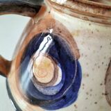 Red earthenware teapot