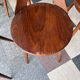 Set of 10 Baumann bistro chairs