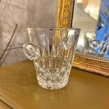 Seau à glaçons en cristal signé Saint Louis modèle Manhattan