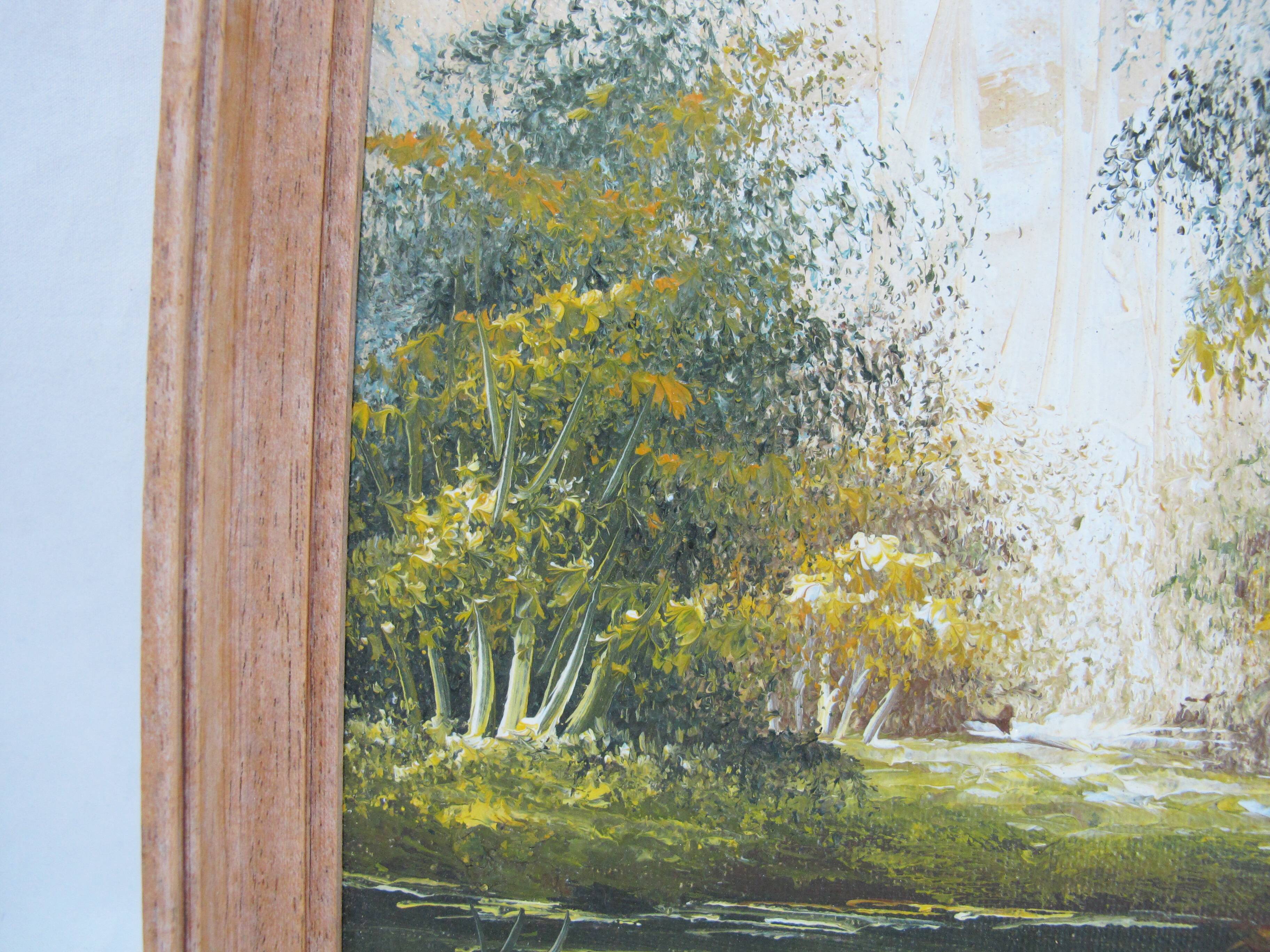 Landscape painting "benson" - oil on canvas