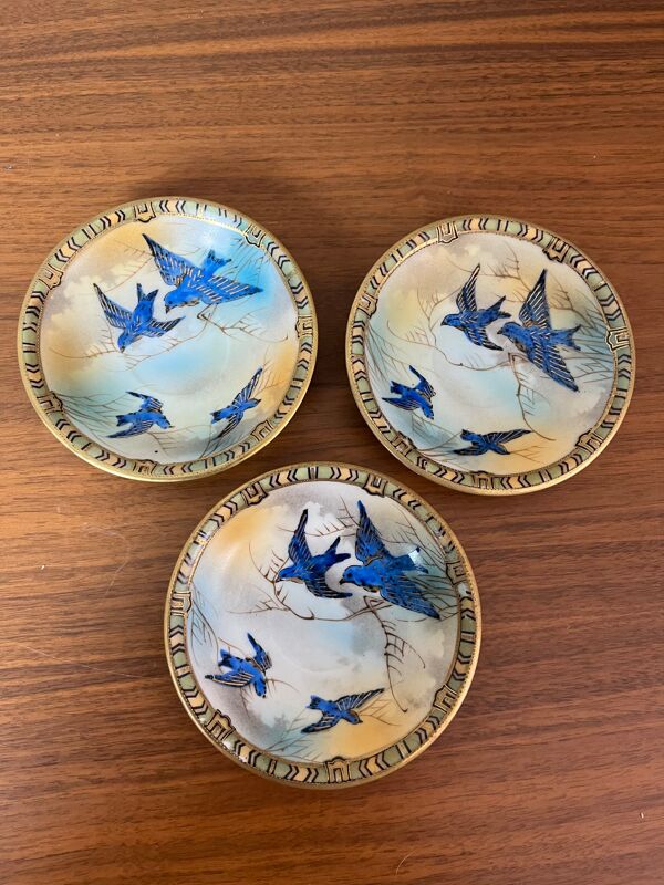 Lot de coupelles japonaise