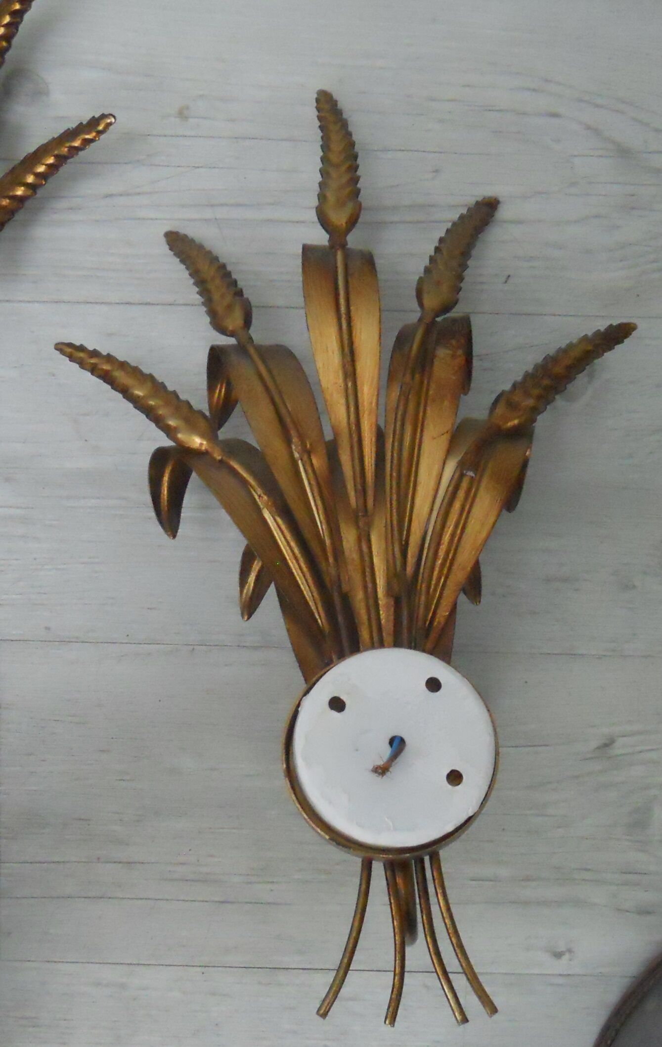 Pair of ble epis wall light