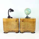 Tables de chevet Art Déco de Jindřich Halabala pour UP Závody, 1930