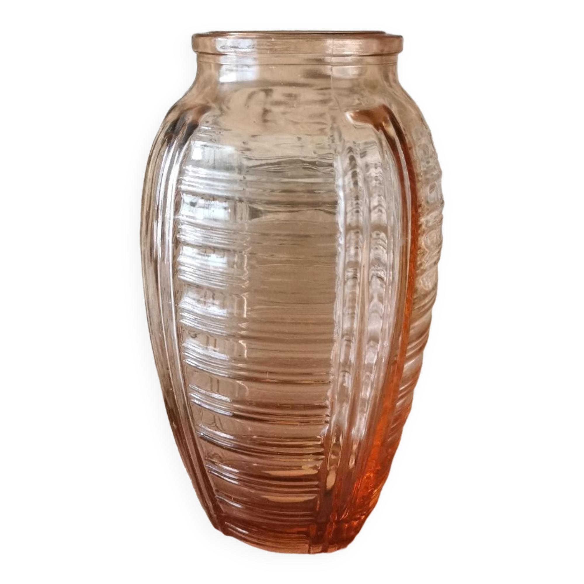 Pink Art Deco Vase
