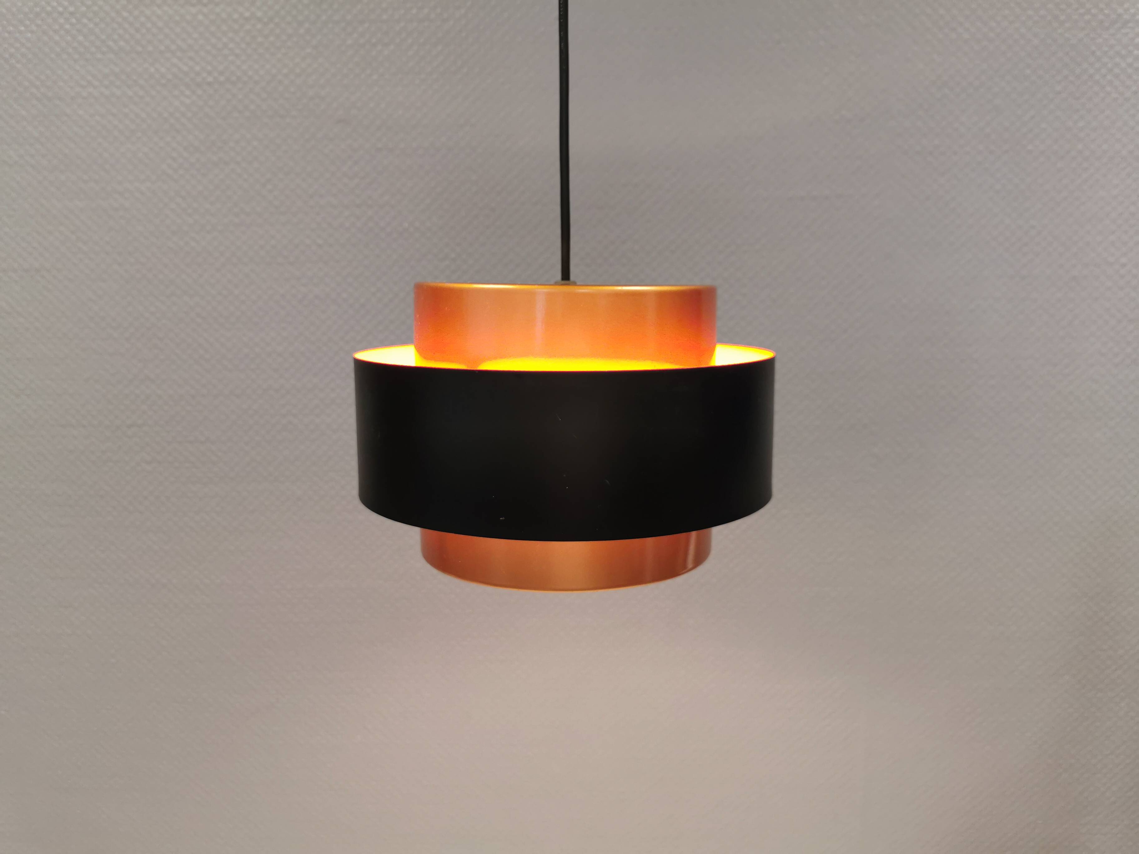 Juno hanging lamp by Jo Hammerborg, for Fog&Mørup Denmark 1966.