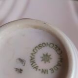 Pink Art Deco coffee service Victoria Porcelain Bohemia – 12 cups – years