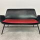 Mid-century leather seating group attributed to Gastone Rinaldi.