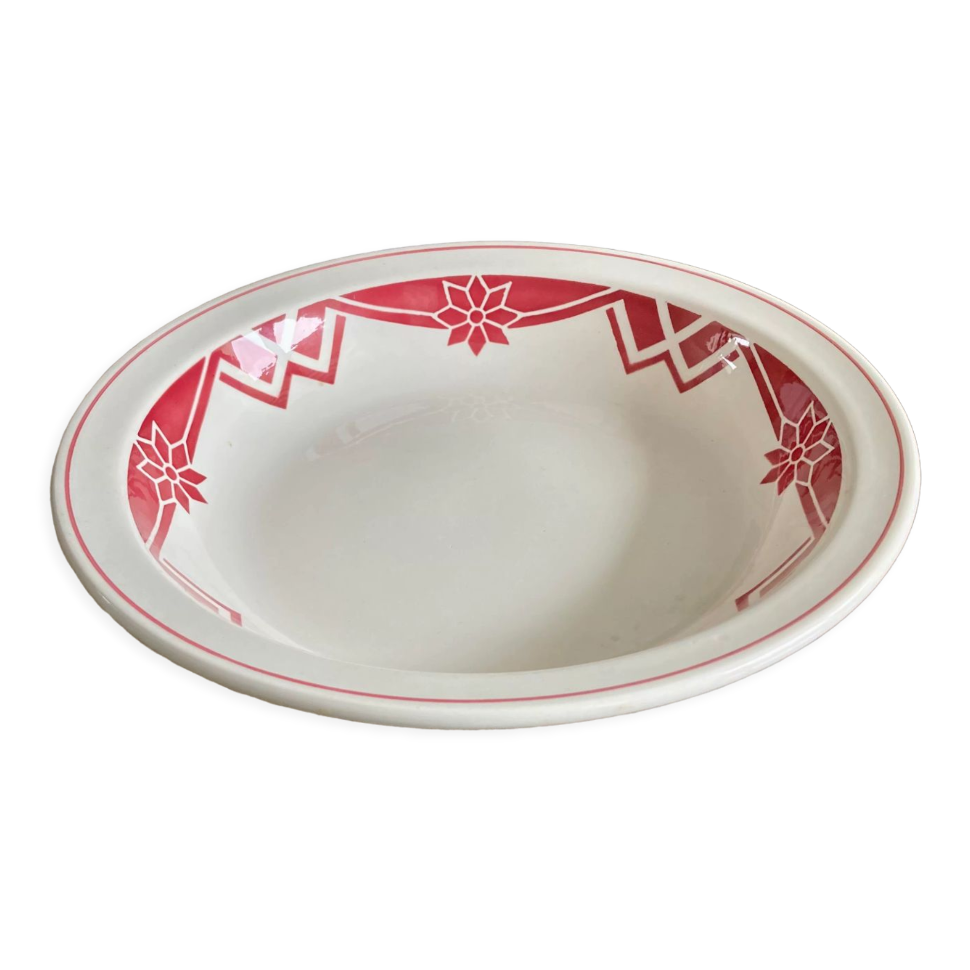 Hollow dish Digoin Sarreguemines model Coppelia