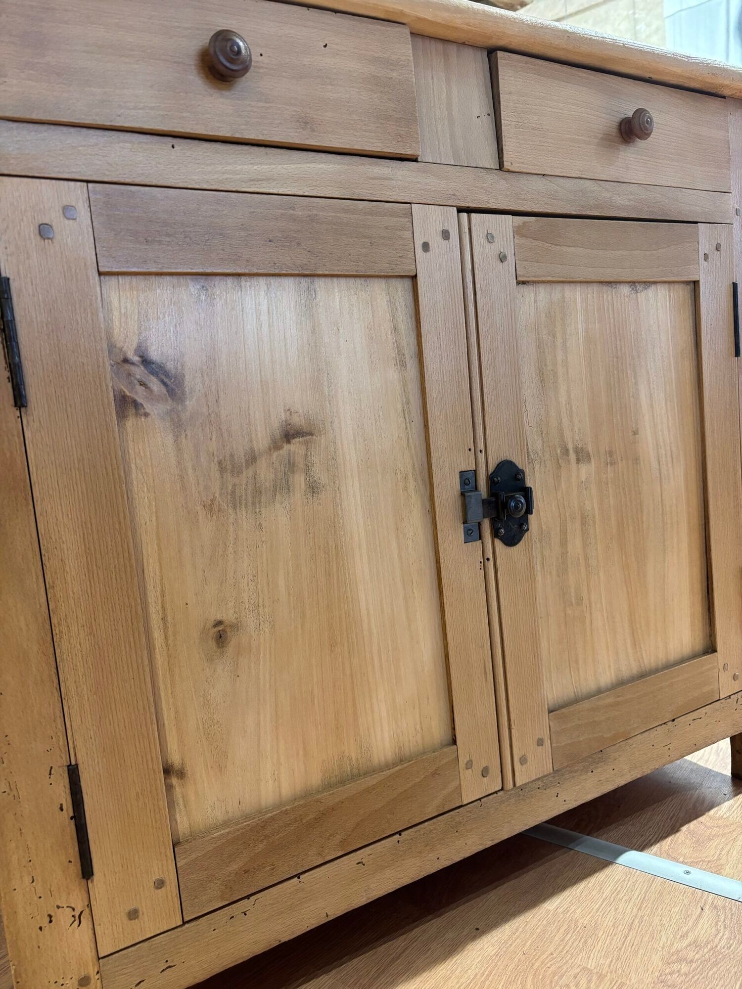 Natural wood Parisian buffet