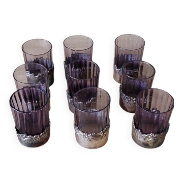 Antique liqueur glasses