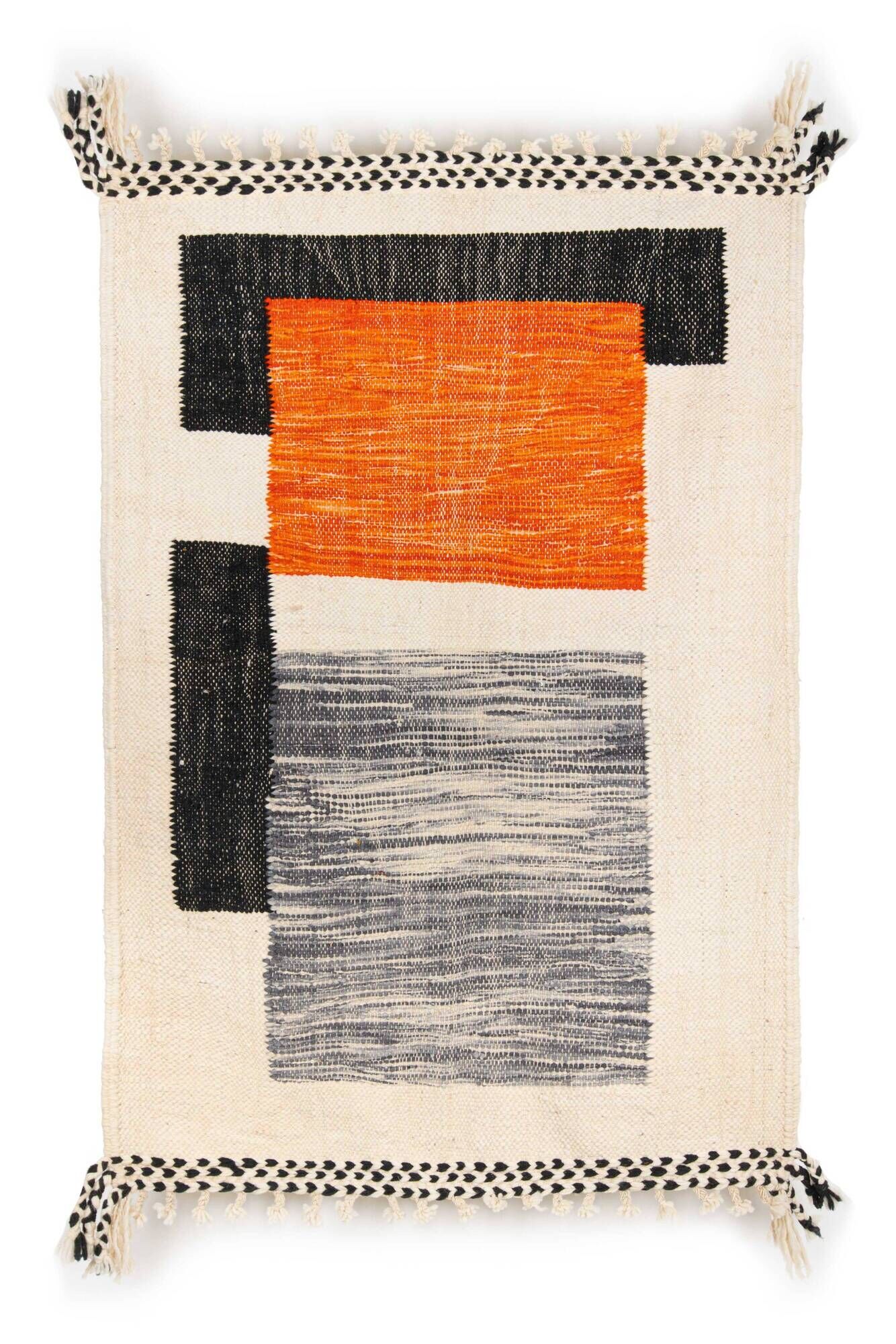 Kilim berber contemporary patterned 160 x 110 cm