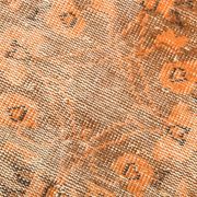 Orange wool turkish rug 299x178cm