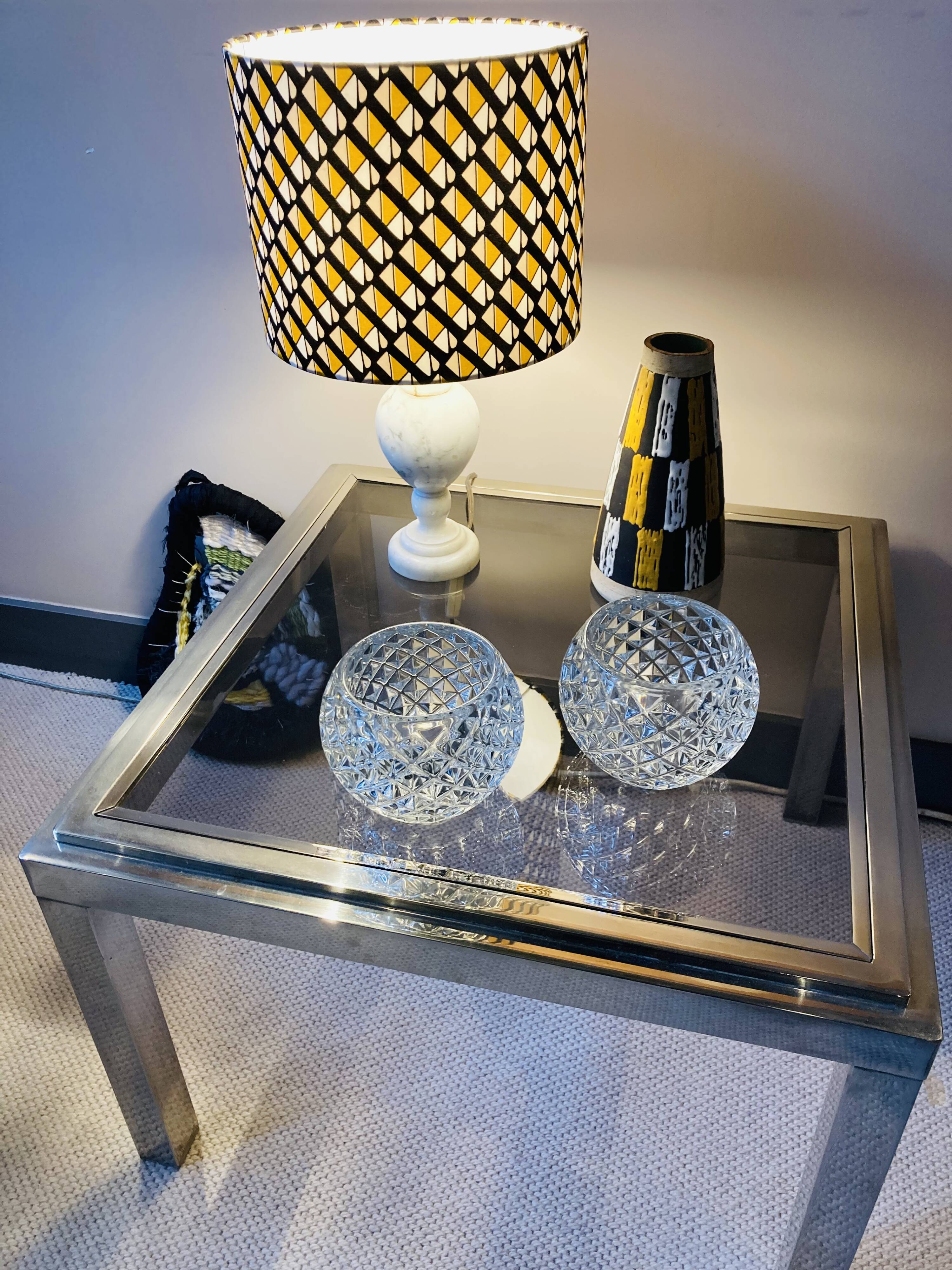 Belgo Chrom side table 1970s