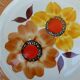 Earthenware plate 1970 Montodovi Italy