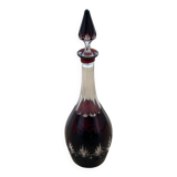 Cut crystal decanter