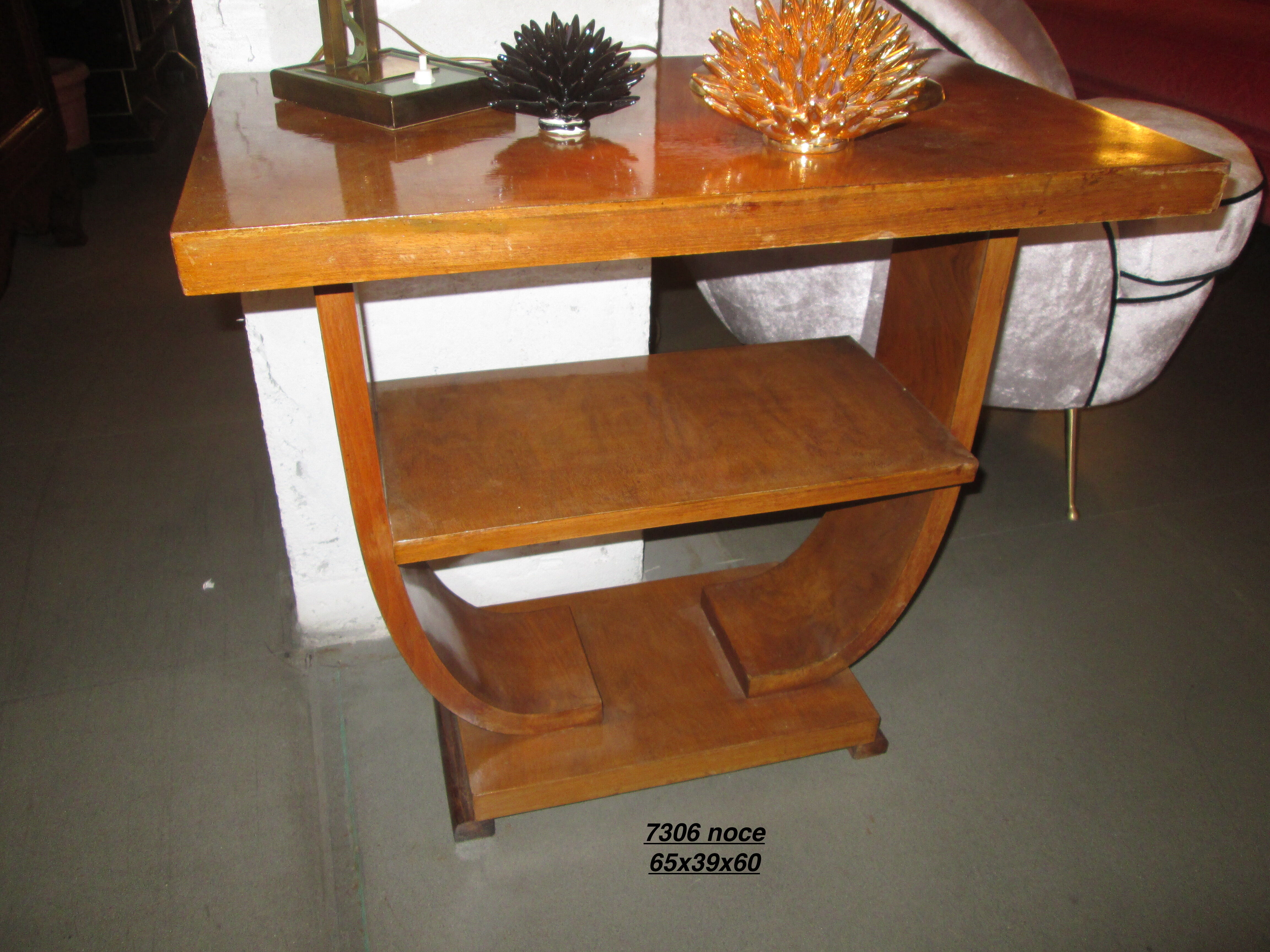 Art deco side table