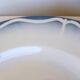 Vintage round dish of Digoin Sarreguemines model Nina Rosa