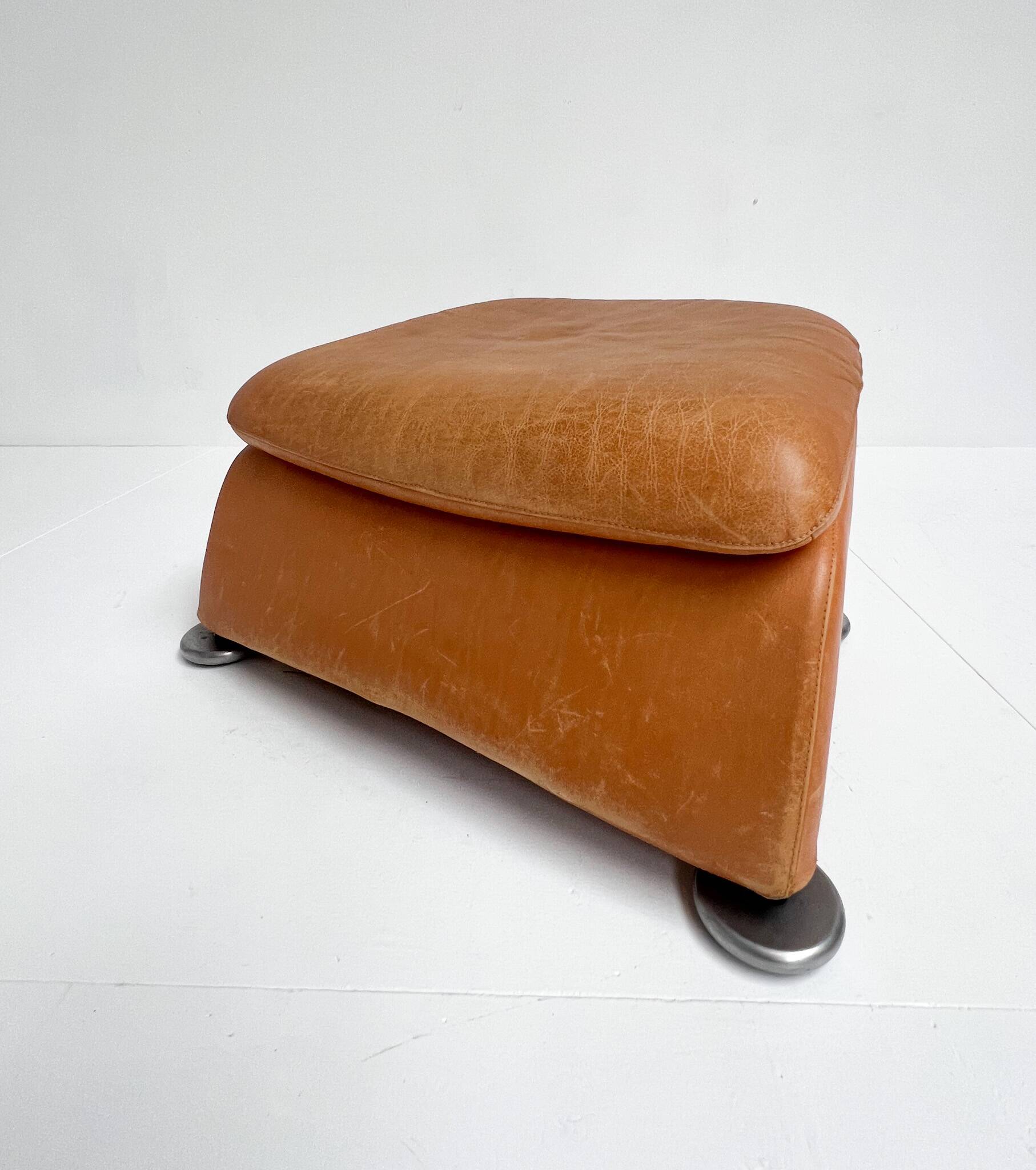 Montis Loge armchair with hocker by Gerard van den Berg, 1980s