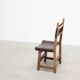 Ensemble de quatre chaises de salle à manger espagnoles