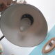 Lampe cocotte noire vintage