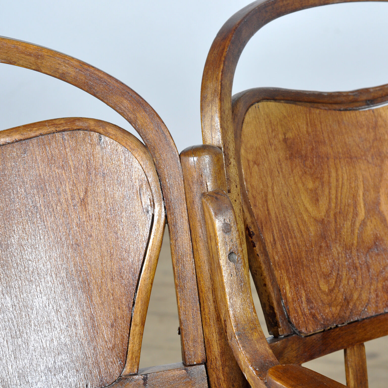 Chaises pliantes vintage, années 1930