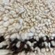Vintage Moroccan berber carpet Beni Ouarain 85x210 cm