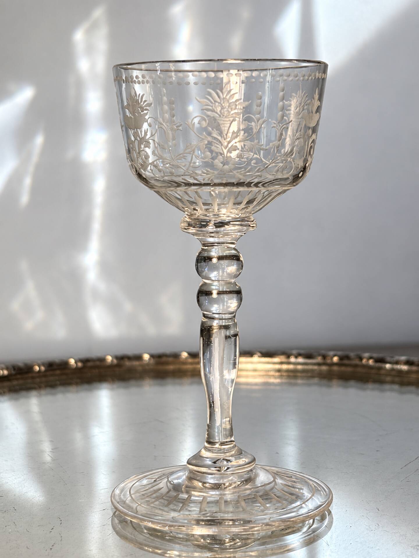 Verre à liqueur Baccarat 19eme rare