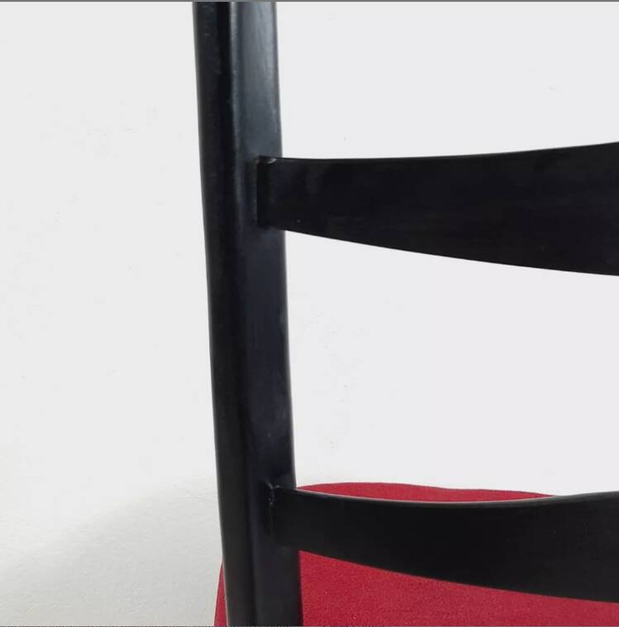 Pair of chiavarine chairs 40/50s high backrest