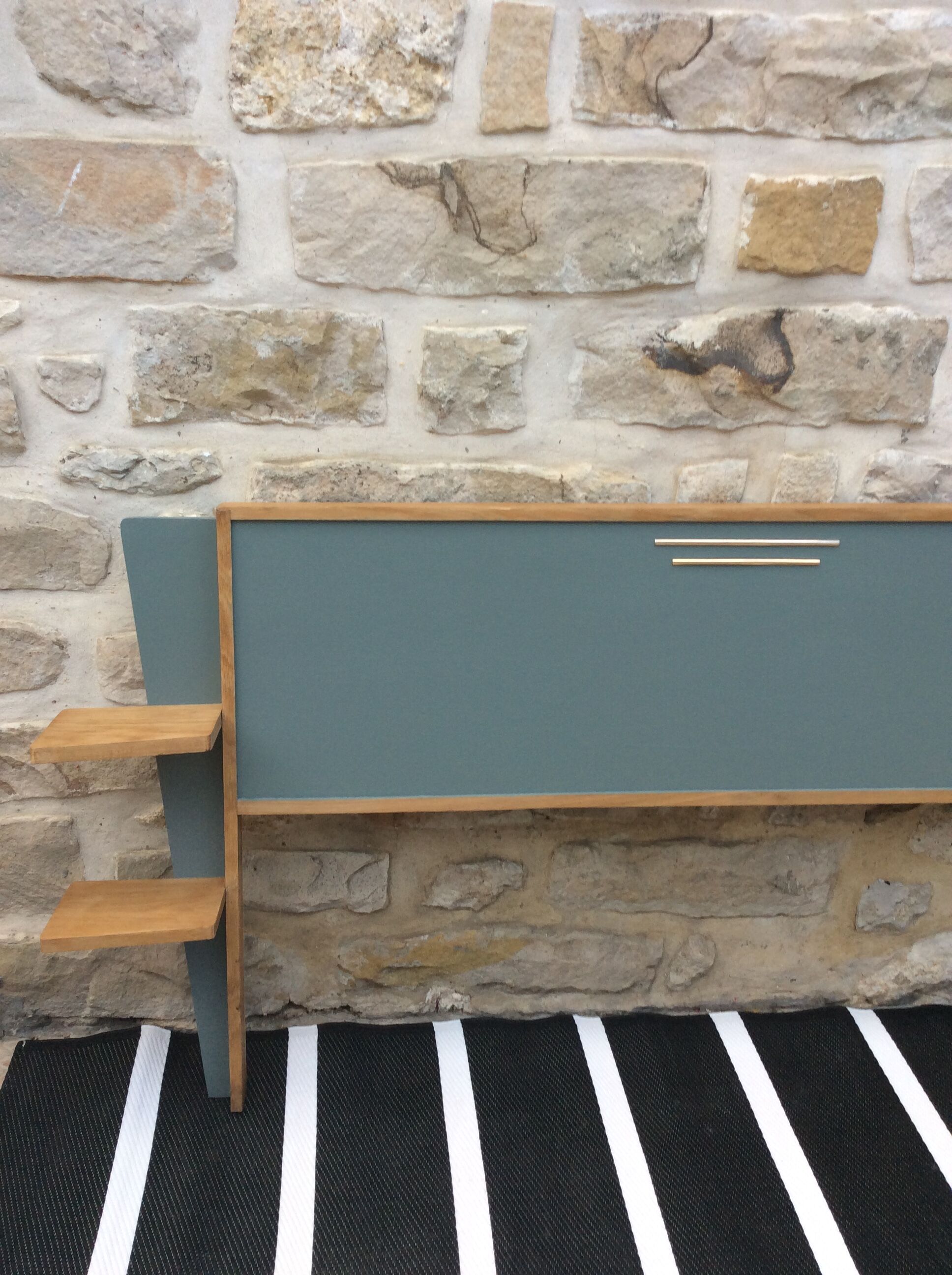 Wooden headboard