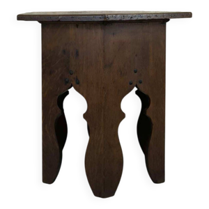 Guéridon vintage hexagonal